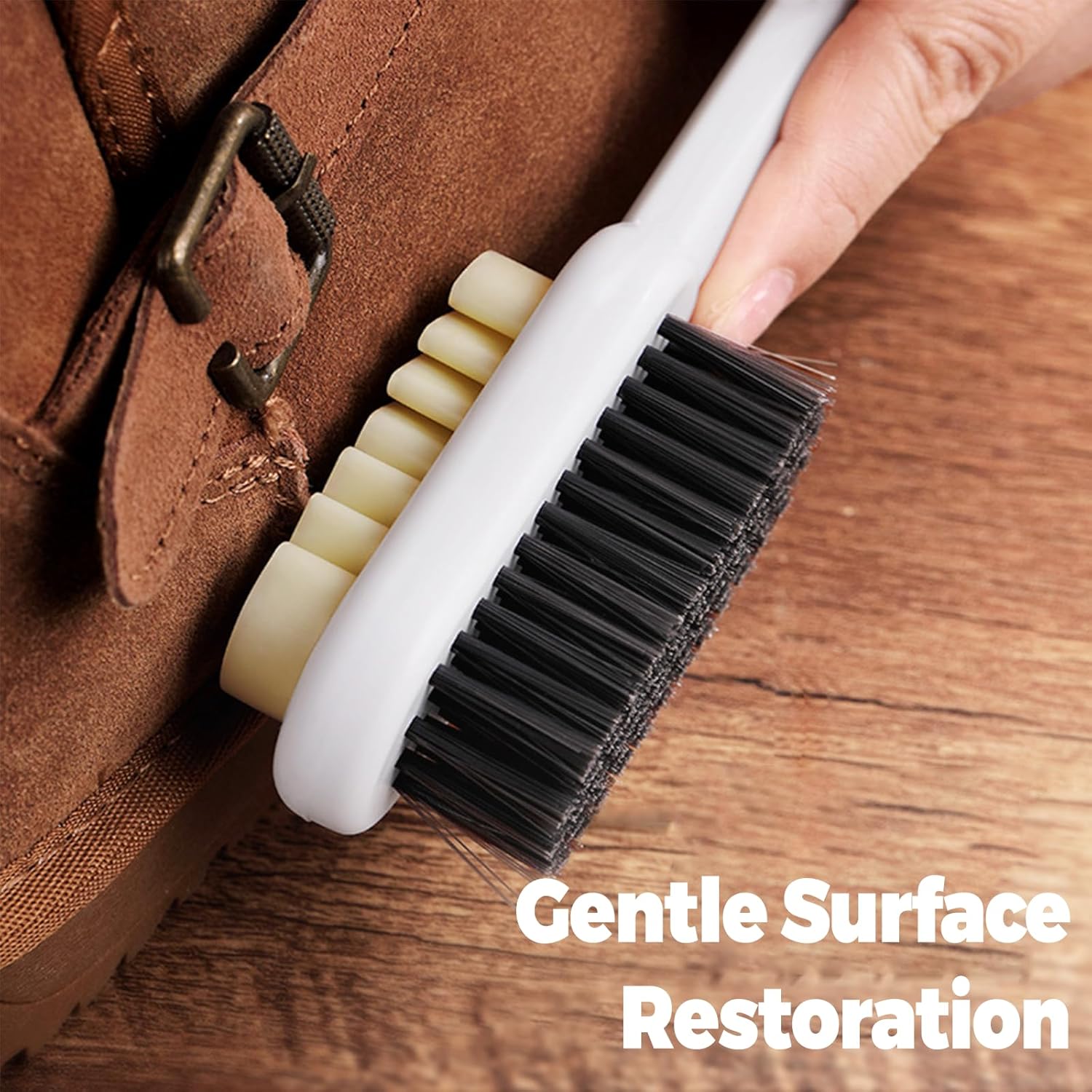 Shoe Cleaning Brush - 1 Buah Sikat Pembersih Suede, Karet